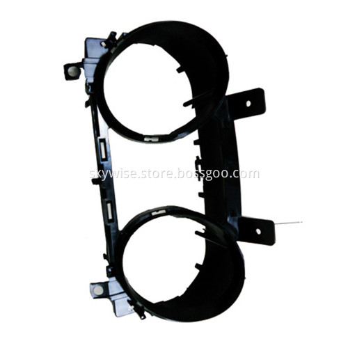 Plastic molding for automotive dashboard
